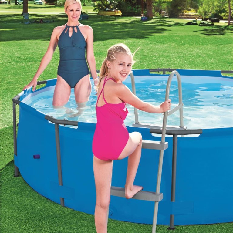 Bestway Scară piscină cu 2 trepte Flowclear, 84 cm, 58430