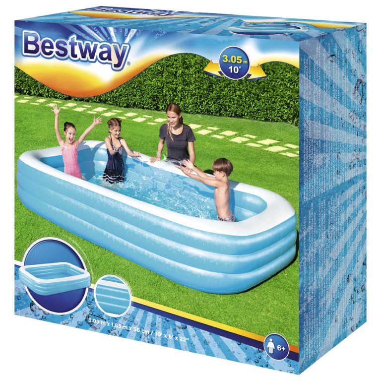 Bestway Piscină gonflabilă, 305 x 183 x 56 cm