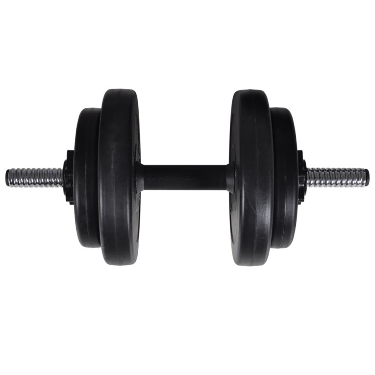 Bancă antrenament rastel greutăți, set haltere/gantere, 60,5kg