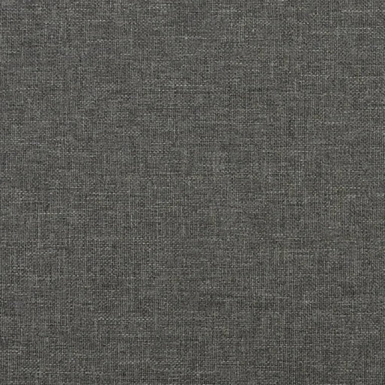 Cadru de pat, gri închis, 180 x 200 cm, material textil