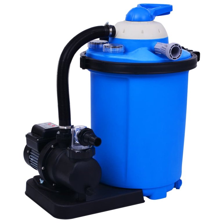 Pompă filtru cu nisip, cu temporizator, 550 W 50 L