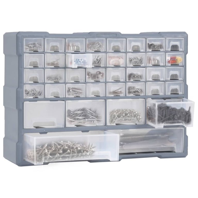 Organizator cu 38 de sertare, 52 x 16 x 37,5 cm