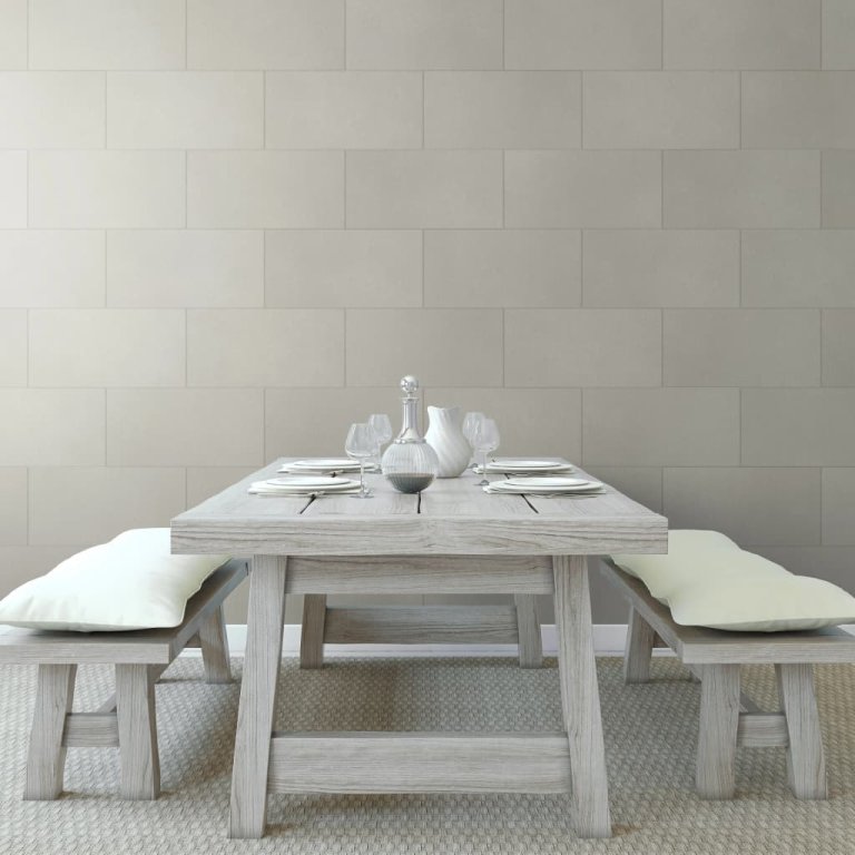 Grosfillex Plăci de perete Gx Wall+ 11 buc gri deschis 30x60 cm piatră