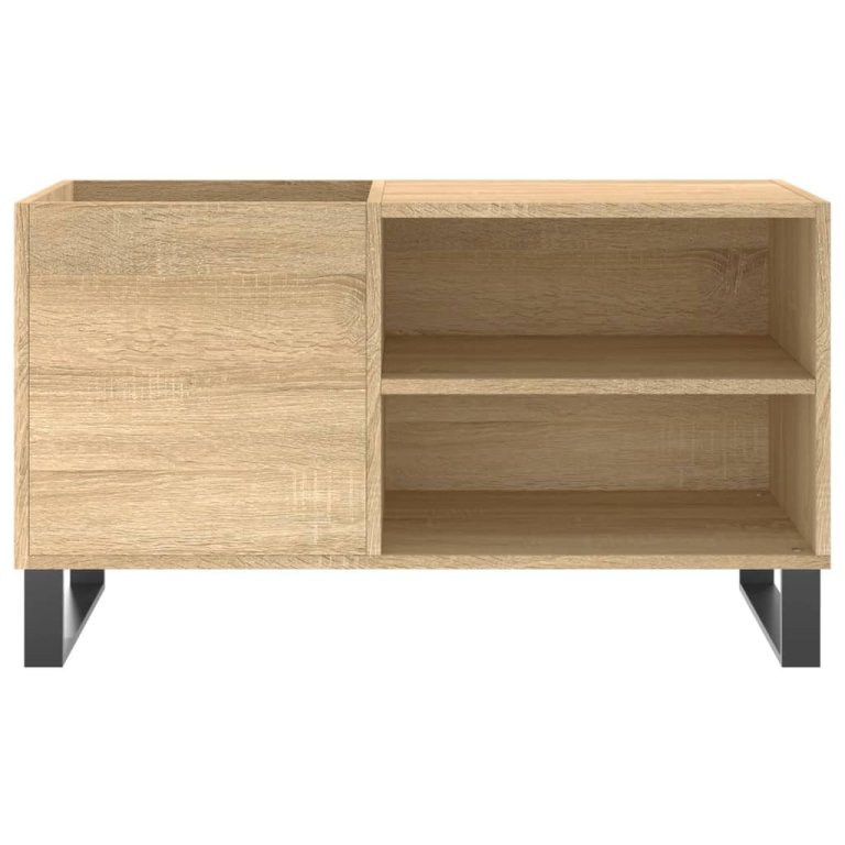 Dulap pentru discuri stejar sonoma 85x38x48 cm lemn prelucrat