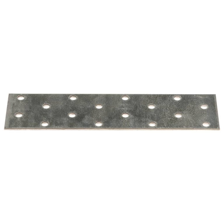 Plăci perforate, 60 buc., 2 mm, 160x40 mm, oțel galvanizat