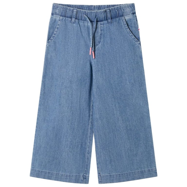 Pantaloni pentru copii, albastru denim, 140