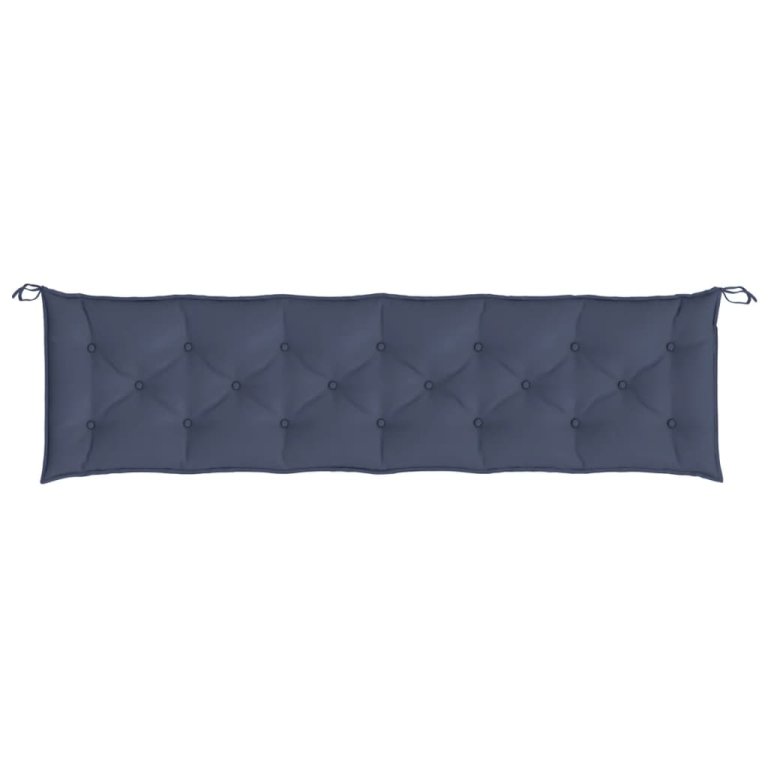 Perne bancă de grădină 2buc. bleumarin 200x50x7cm textil oxford