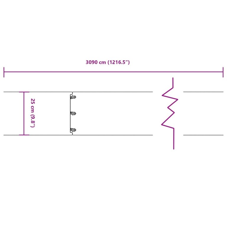 Borduri de gazon 30 buc. 25x103 cm oțel Corten flexibil