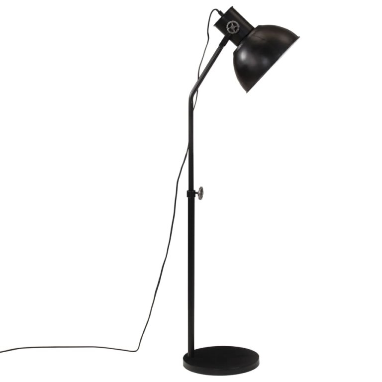 Lampă de podea 25 W, negru, 30x30x90-150 cm, E27