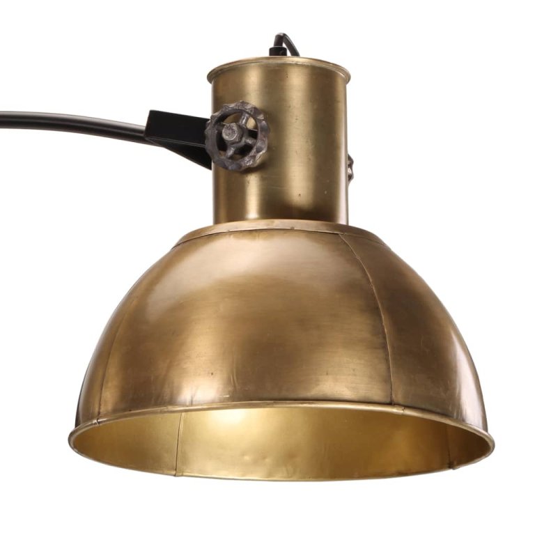 Lampă de podea 25 W, alamă antichizată, 150 cm, E27