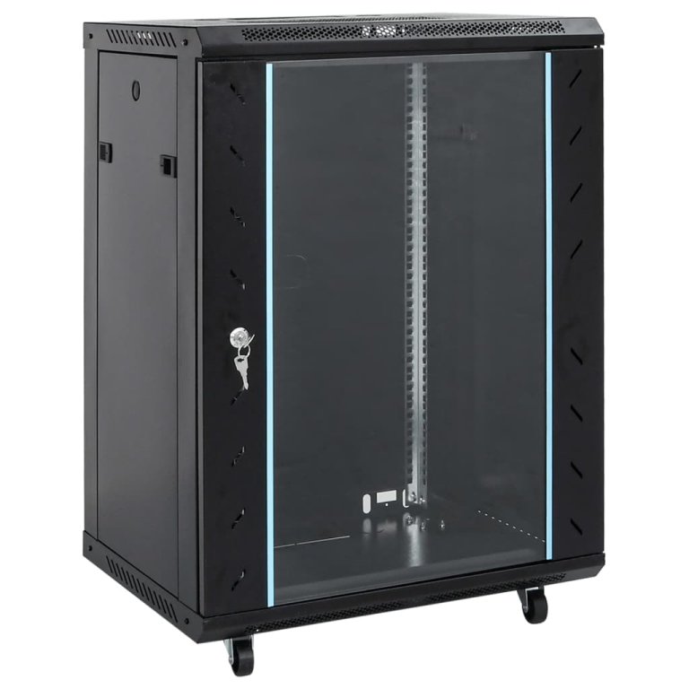 Dulap server, picioare pivotante, 18U, 19