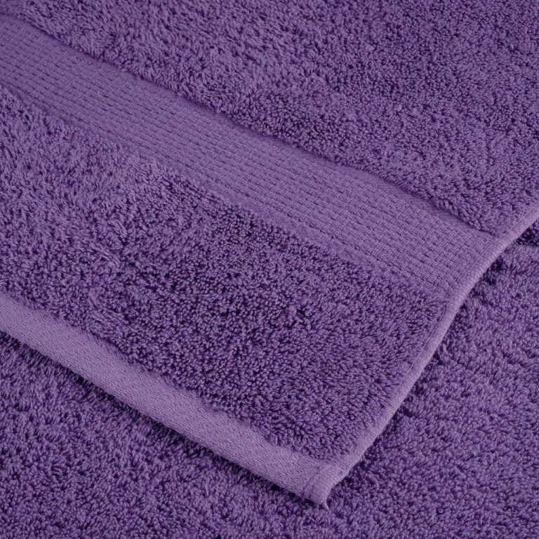 Prosoape oaspeți premium SOLUND 4 buc violet 30x50 cm 600 gsm