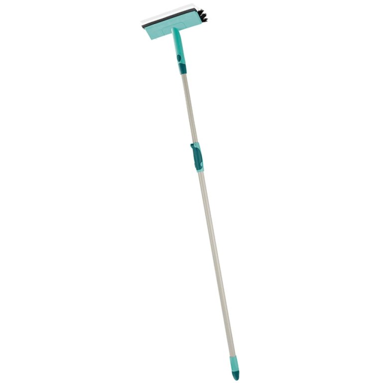 Leifheit Perie de curățare geamuri cu mâner telescopic 28 cm 51104