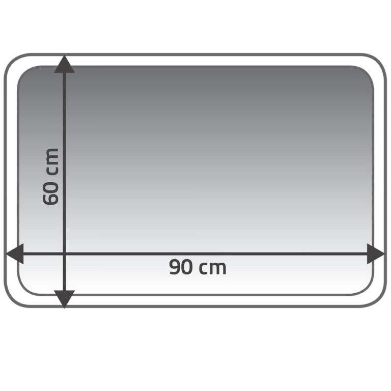 RIDDER Covor de baie Carl, 60x90 cm, bej, 7102309