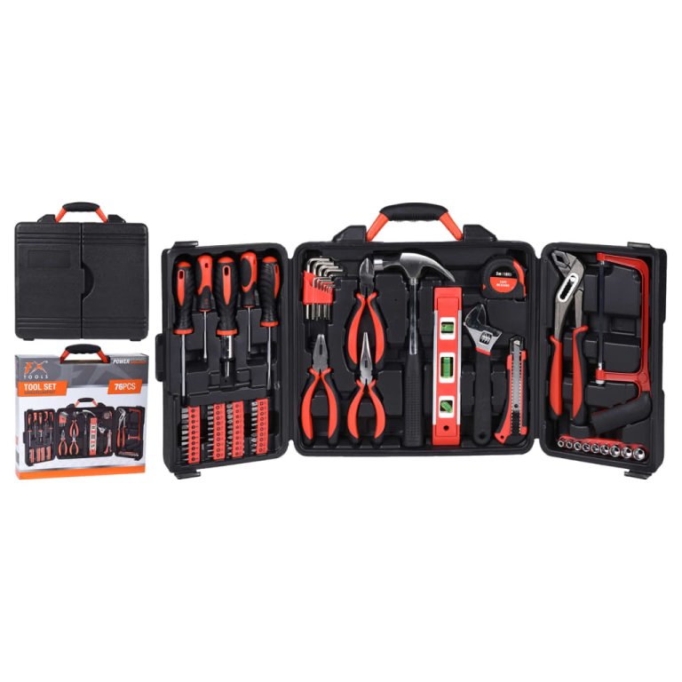 FX-Tools Set de unelte, 76 de piese