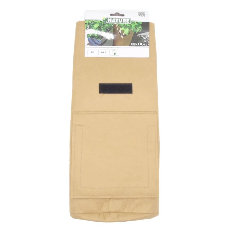 Nature Sac de cultură cartofi, 37 L, bej