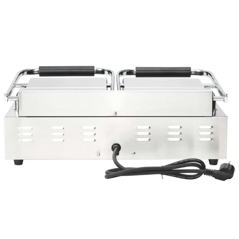 Grill Panini dublu cu striații, 57x30,5x20 cm, 3600 W